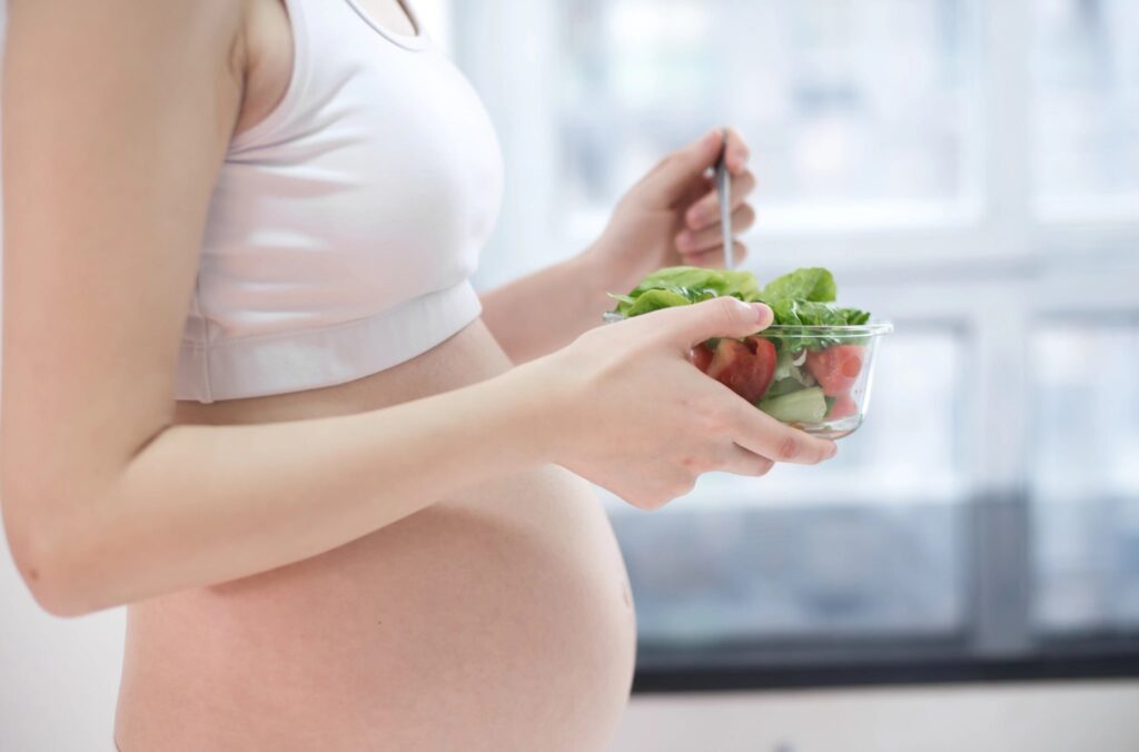 mẹ bầu ăn gì để vào con